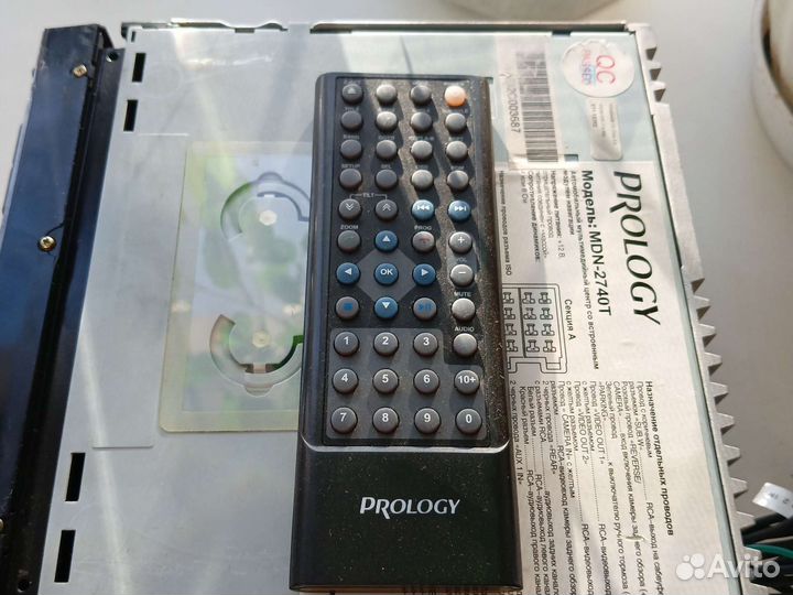 Монитор prology в машину