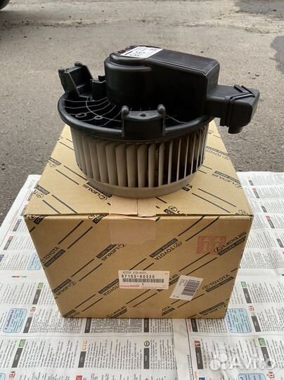 Моторчик печки Toyota land Cruiser Prado 120