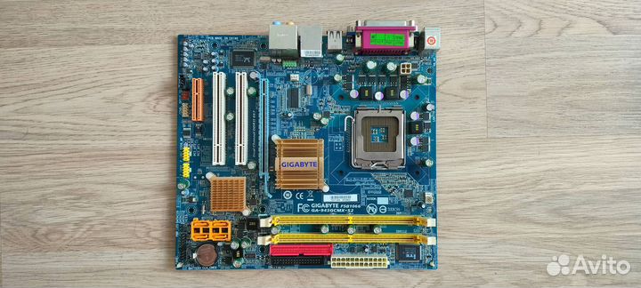 Мат Плата lga775 комплект + процесор + память ddr2