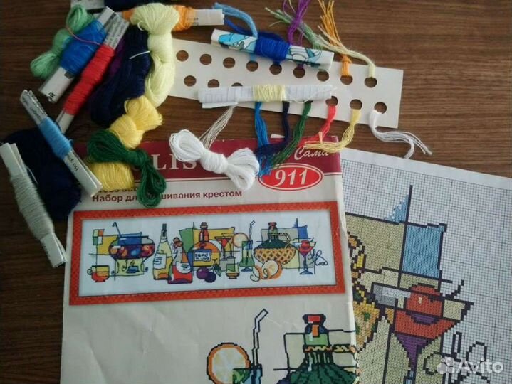 Наборы для вышивки Риолис