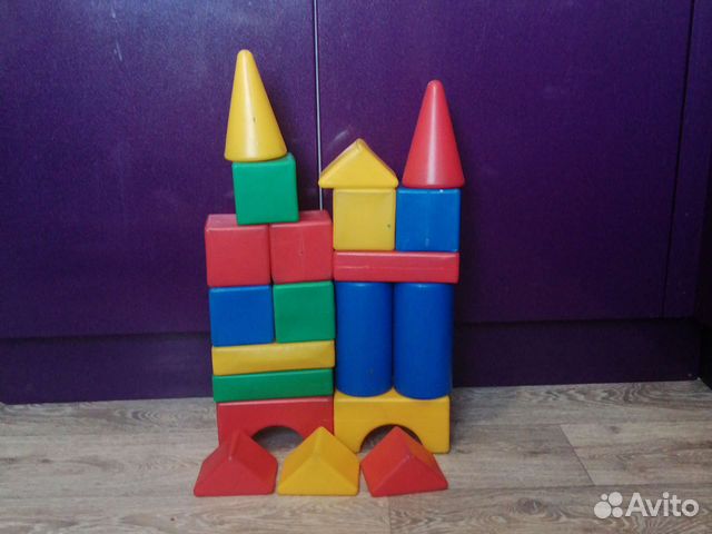 Кубики детские, строительные