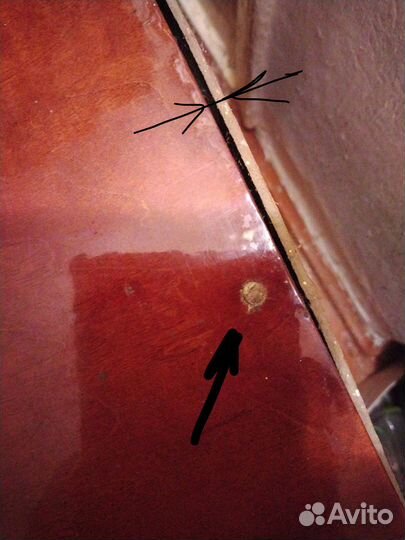 Тумбочка советская от трильяжа