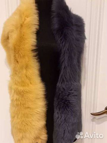 Шарф натуральный мех annette gortz Германия ор-ал