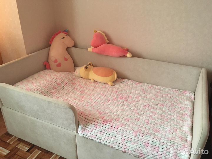 Детский плюшевый плед