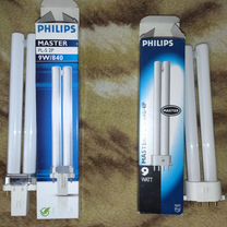 Лампа philips Pl-S 2P 9w840 и Master PL-S 840/4P