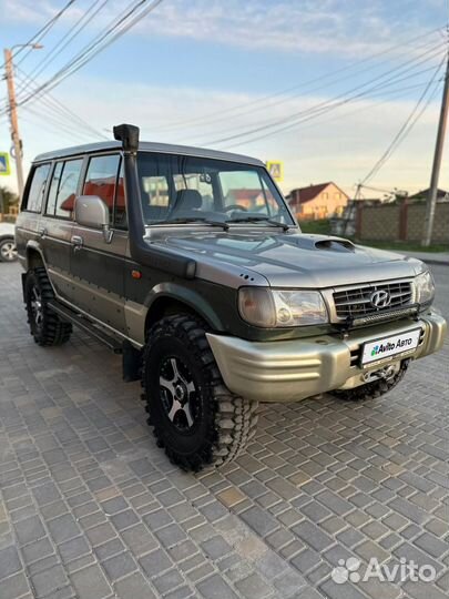 Hyundai Galloper 2.5 AT, 2000, 245 000 км
