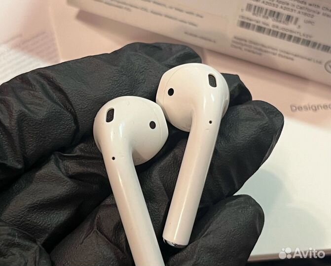 Наушники Airpods 2 оригинал/250+отзывов