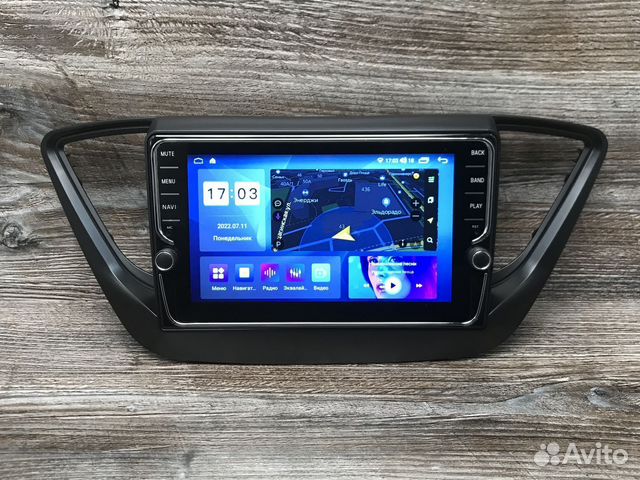 Магнитола Hyundai Solaris Mekede