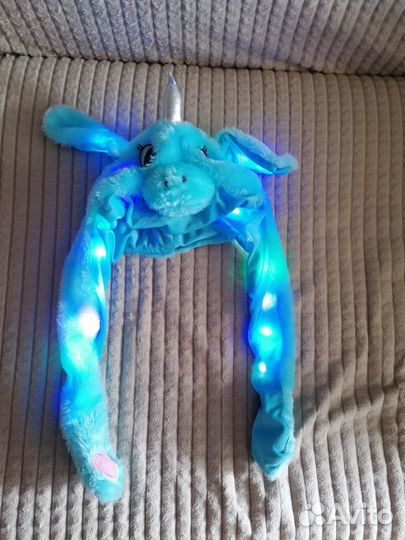 Шапка со светодиодами