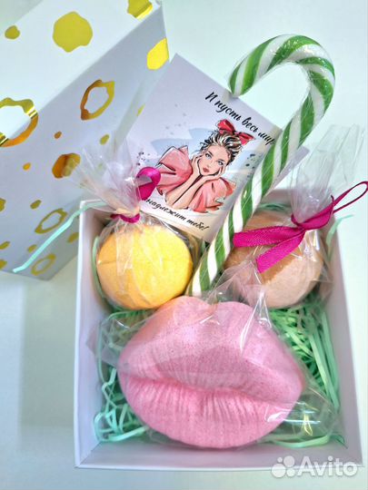 Мыло, соль, бомбочки, свечи ручной работы набор