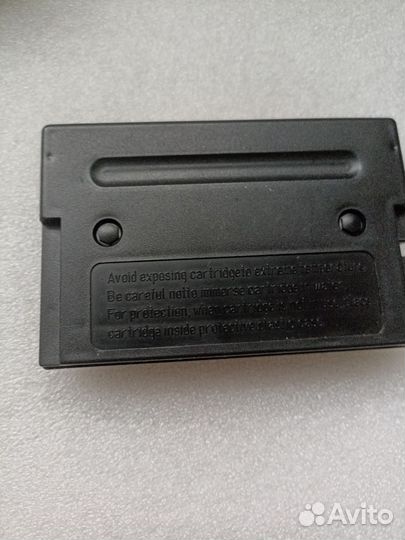 Катридж Sega Jungle strike сега