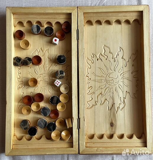 Нарды резные