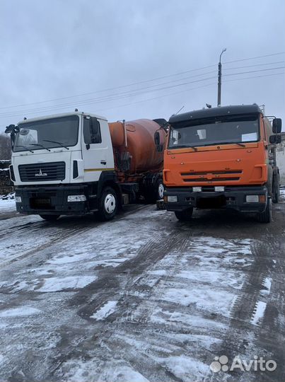 Бетон, автобетоносмеситель, доставка