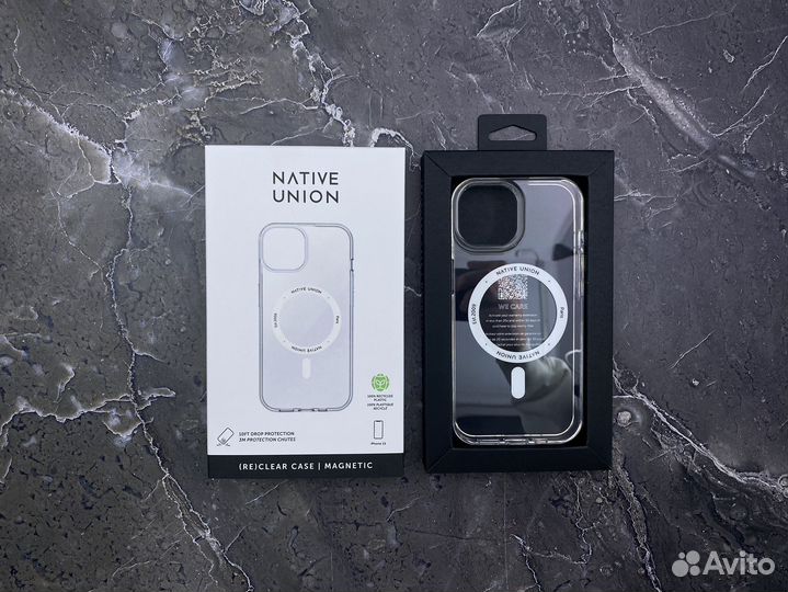 Чехол Native Union (RE) Clear iPhone 15 Series