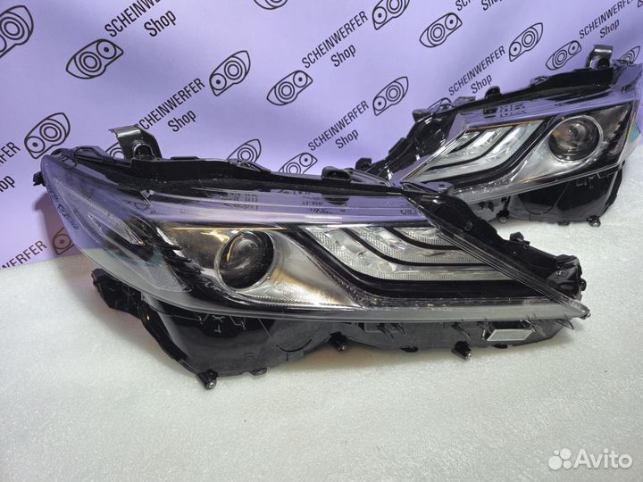 Фары передние Toyota Camry xv70 xv75 Black