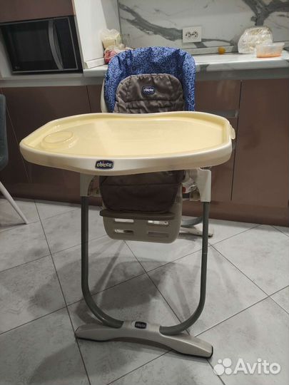 Стульчик для кормления chicco polly magic
