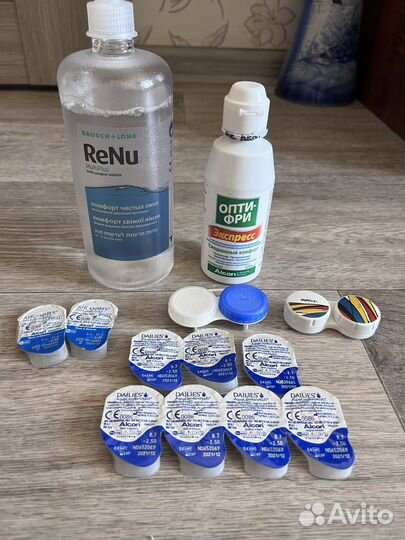 Раствор для линз контактные линзы