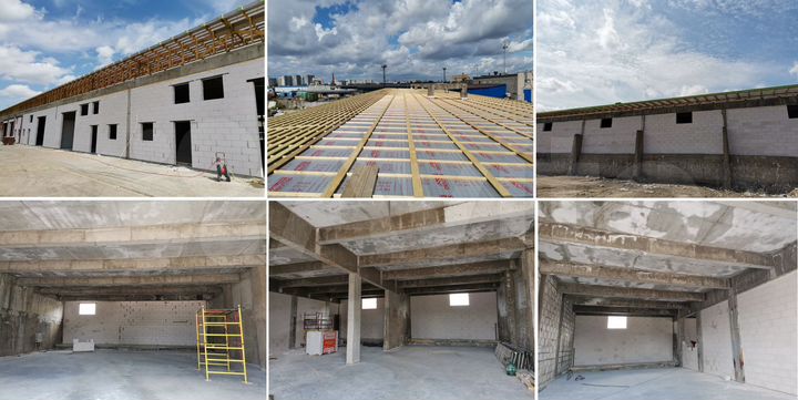 Склад 210 м², качественный, монолит