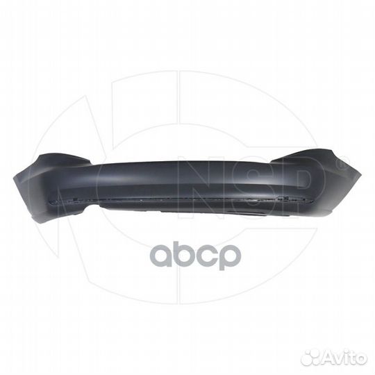 Бампер задний volkswagen Polo V sedan (15-20)