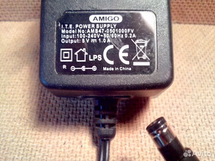 Адаптер питания 5V, 1A