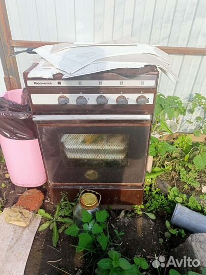 Газовая плита бу. Россиянка