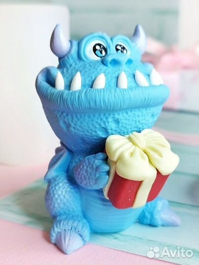 3d гипсовые раскраска игрушка дракон 2024