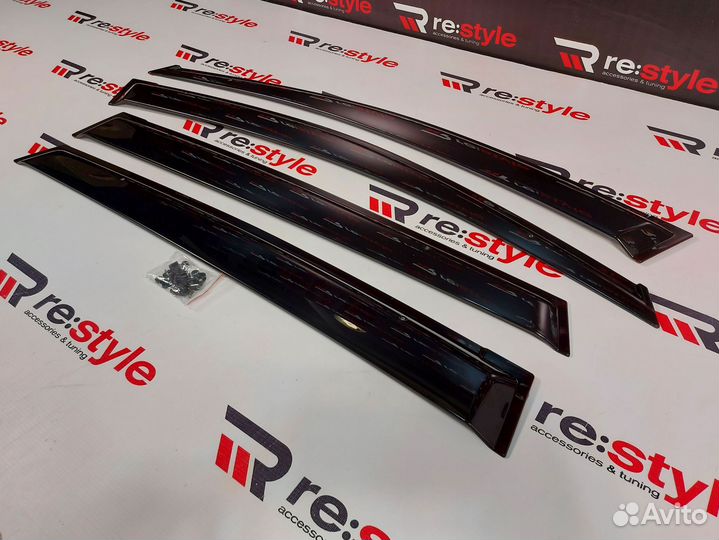 Ветровики Toyota Rav4 XA40 2012-2019