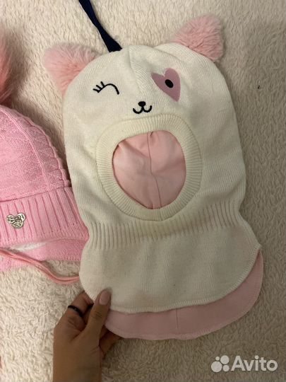 Шапки для девочки пакетом