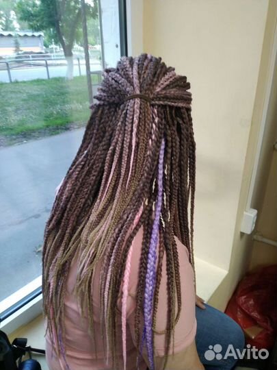 Наращивание косы, пушап кудри