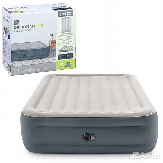Новый Матрас-Кровать двухспальная надувная с насос