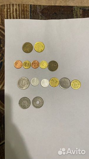 Монеты Египет старые