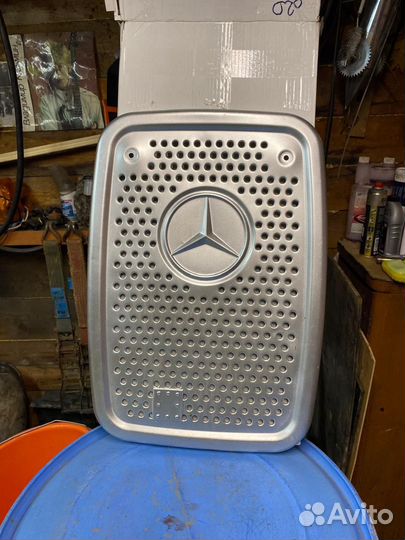 Защита глушителя mercedes actros