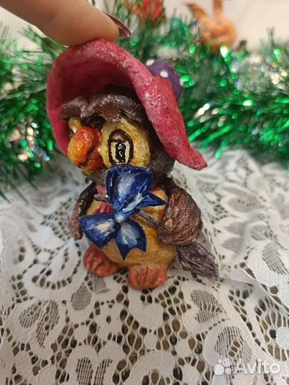 Ватные елочные игрушки#винни пух# герои сказок