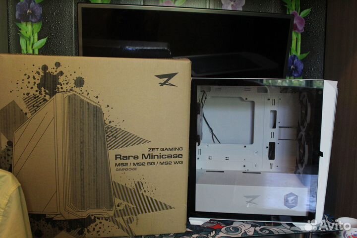Корпус Rare Minicase MS2 WG White + 4 кулера