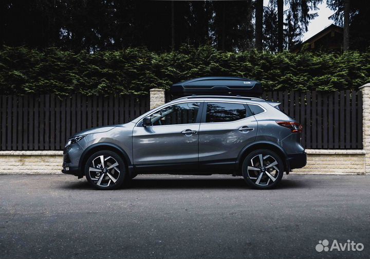 Бокс на крышу авто Автобокс LUX tavr 175 черный