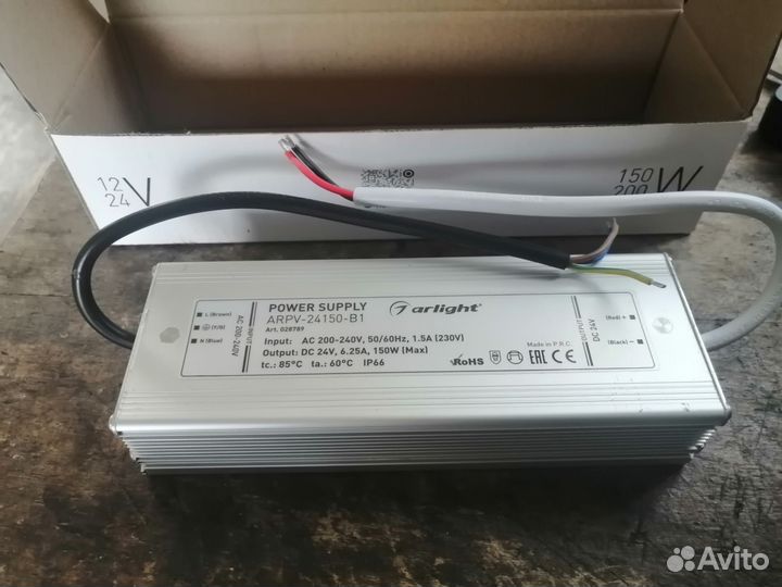 Блок питания для LED Arlighte 24150