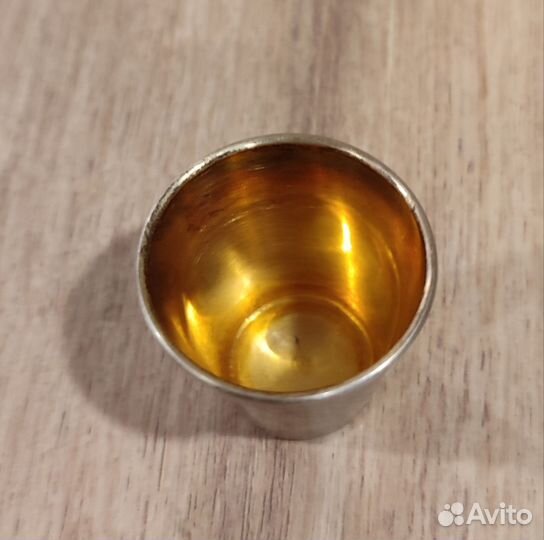 Стопка из серебра, СССР, клеймо