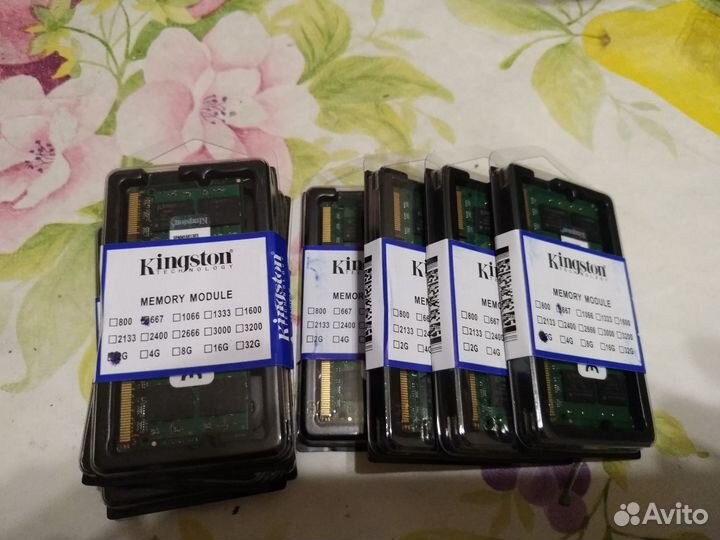 Kingston Sodimm DDR2 2Gb KVR667D2S5/2G