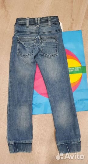 Джинсы для девочки benetton
