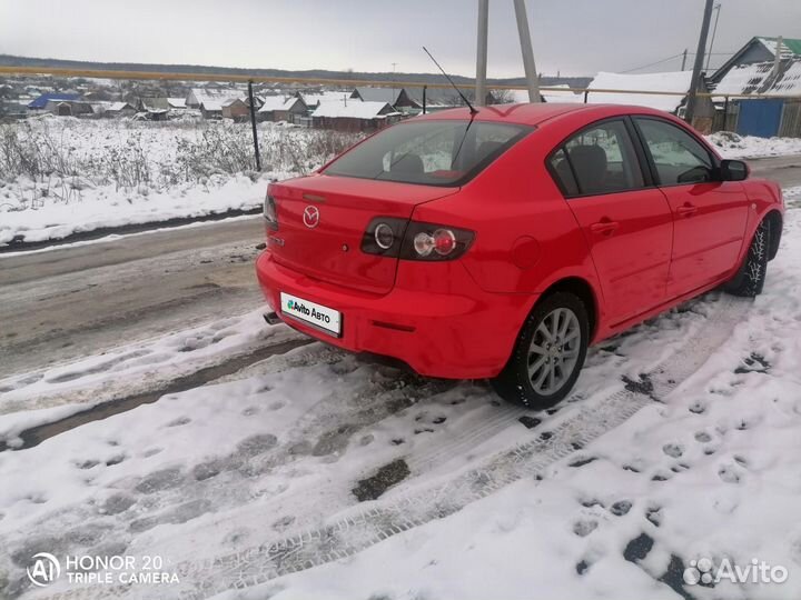 Mazda 3 1.6 МТ, 2008, 126 000 км