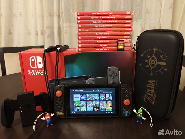 Nintendo switch v2 (+micro sd 128gb)