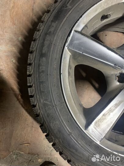 Зимняя резина шипованная мерседес C класс