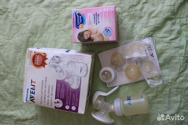 Молокоотсос, накладки на грудь, прокладки на грудь