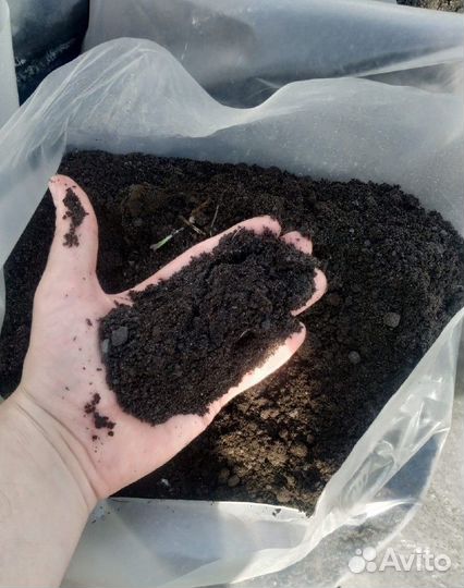 Перегной трёхлетний в мешках