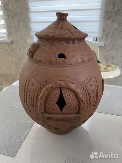 Горшок керамический- для хранения картофеля