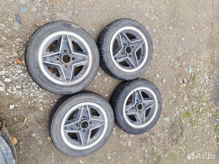 Диски с резиной enkei toho mag r14