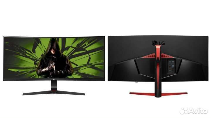 Игровой монитор 144 гц LG UltraGear 34UC89