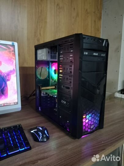 Игровой компьютер + Монитор