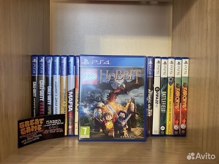 Игры PS4: Lego Hobbit/Хоббит