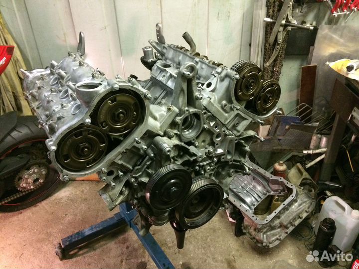 Двигатель m272 3.5 гильзованный